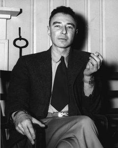 J. Robert Oppenheimer in 1946, public domain on Wikimedia Commons